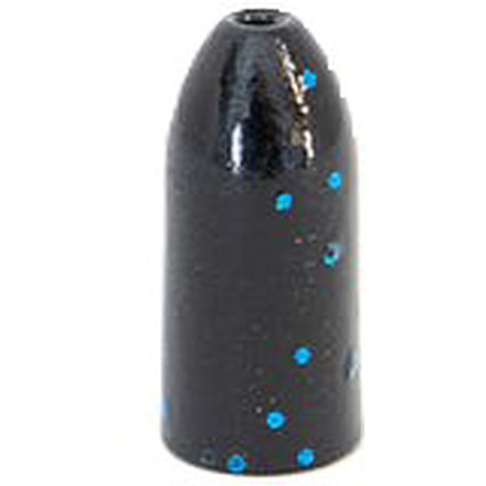Epic Baits Tungsten Worm Weight, 3 per Pack, Black/Blue, 1/4 oz, 1-4ozWormBlk-BlueQ3