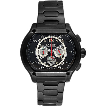 Equipe E702 Dash Watches - Men's - 48mm Case, Quartz Movement, Black, One Size, EQUE702