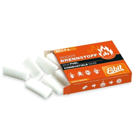 Esbit Solid Fuel Tablets - 20 pk