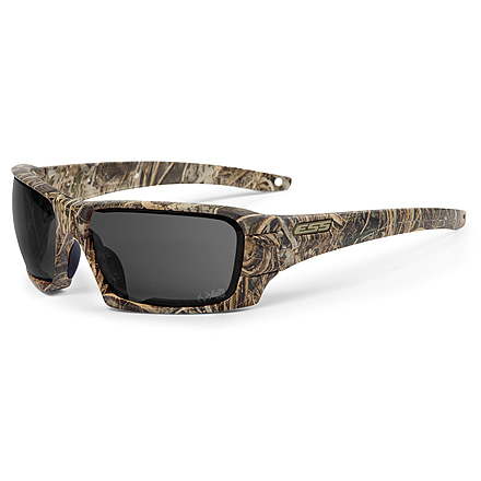 ESS 40Th Anniversary Rollbar Realtree Max-7 Sunglasses, Realtree Camo Frame / Mirrored Brass / Smoke Gray , Medium/Large, EE9018-26
