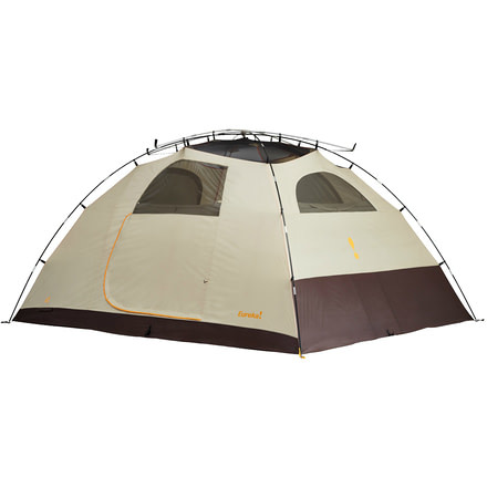 Eureka Sunrise EX 8 Tent - 8 Person, 3 Season-Cement/Java/Orange Popsicle