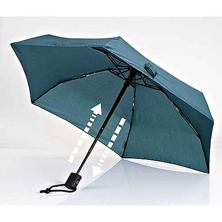 EuroSCHIRM Dainty Automatic Umbrella, Green, Green, 2 Year MFG Warranty, ESC-06755