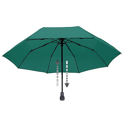 EuroSCHIRM Light Trek Automatic Flashlite Umbrella, Green, Green, 2 Year MFG Warranty, ESC-04676