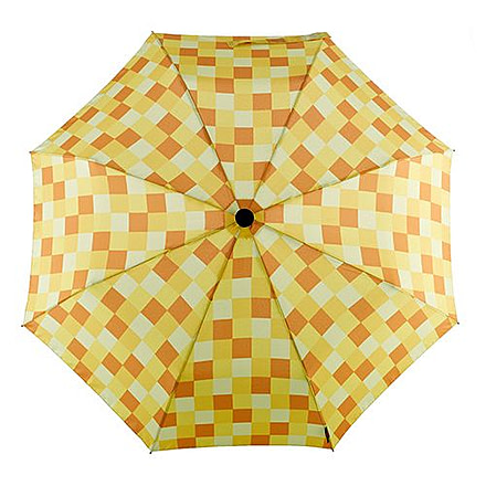 EuroSCHIRM Swing Liteflex Umbrella, Yellow Squares, Yellow, 2 Year MFG Warranty, ESC-06411