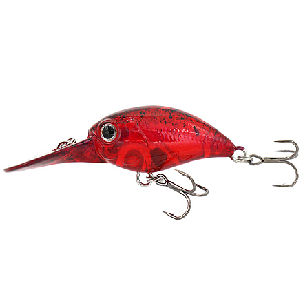 Eurotackle Z-Cranker 1.5in, Slow Floating Crankbait, 1/8oz, Natura Red, 355