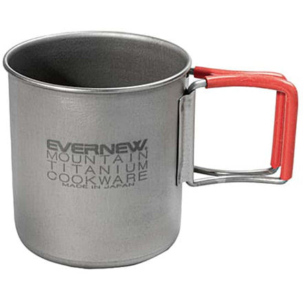 Evernew Titanium Mug w/ Folding Handles, 300ml, ECA610