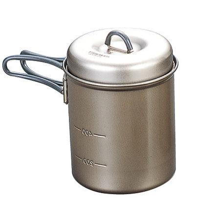 Evernew Titanium Ns Deep Pot .6l Handl ECA401