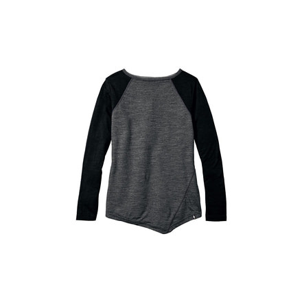 Smartwool Everyday Exploration Long Sleeve Tee-Women's, Charcoal, Small, SW016213003-S