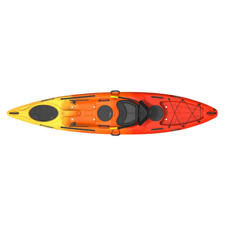 Evoke Paddle Sports Vue 120 Sit On Kayak-Sunset