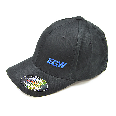 Evolution Gun Works Logo Baseball Cap w/ Embroidered Blue Logo, Black, Large/Extra Large, 70431