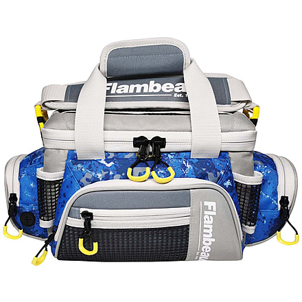 Evolution Outdoor 4007 Pro-Angler Zerust Tackle Bag, Includes 3 Trays, Kinetic Blue, FL30000