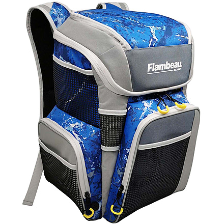 Evolution Outdoor 5007 Pro-Angler Zerust Backpack, Includes 3 Trays, Kinetic Blue, FL30004