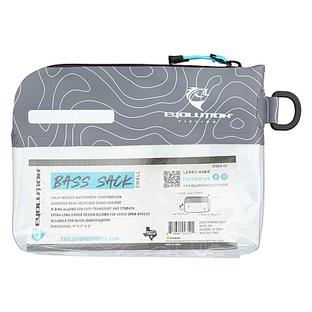 Evolution Outdoor Bass Sack, Grey, Small, 31060-EV