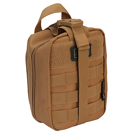 Evolution Outdoor First Aid Pouch, MOLLE Webbing, Coyote, 51318-EV