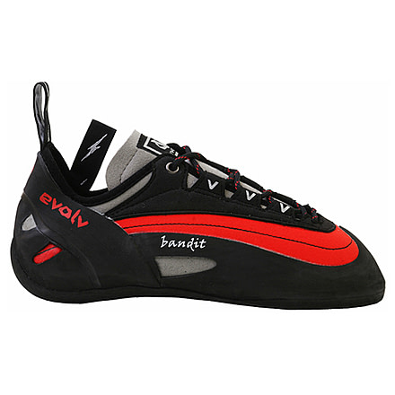 Evolv Bandit Lace Climbing Shoe - Men's-Red-8 US