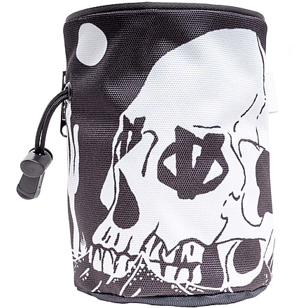 Evolv Graphics Chalk Bag, Skull Black, EVL0453-985