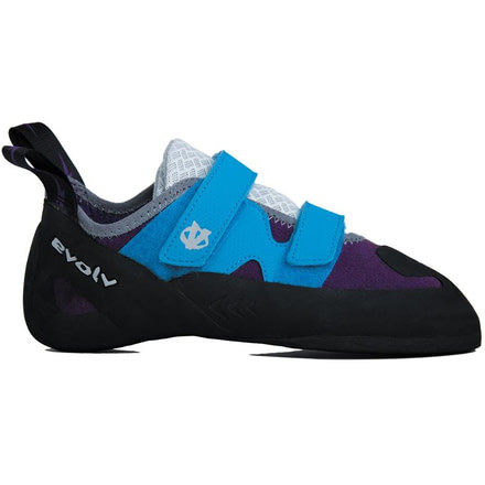 Evolv Raven Women's Climbing Shoes, Blue/Purple, 10.5, EVL0250-10.5