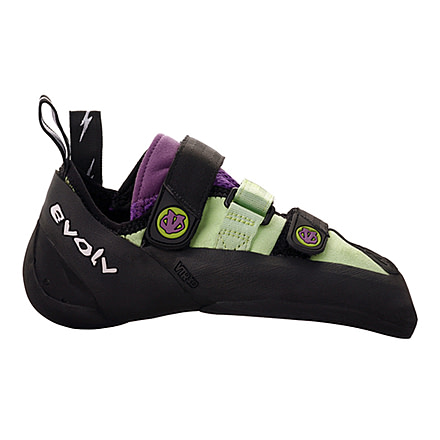 Evolv Shaman LV Climbing Shoe - Women's-Mint/Lavender-10
