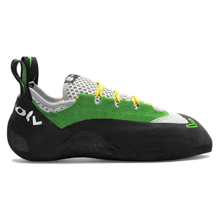 Evolv Spark Climbing Shoe - Men's-Green/Grey-8.5 US