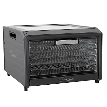 Excalibur Performance Digital Dehydrator, Grey, 6 Tray, DH06SSSS13