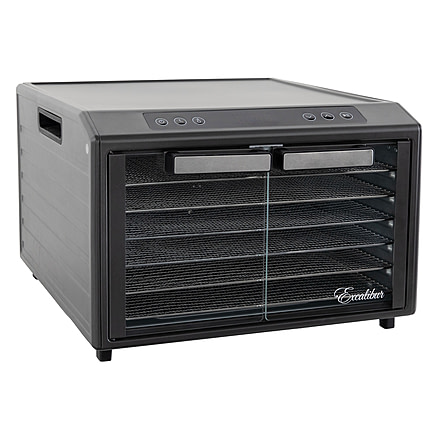 Excalibur Select Digital Dehydrator, Grey, 6 Tray, DH06SCSS13
