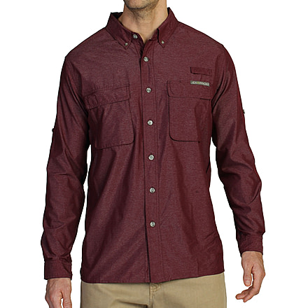 ExOfficio Air Strip Long Sleeve Shirt - Men's, Baroque, Small, 10012035-4876-S