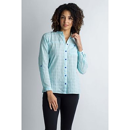 ExOfficio BA Collette Long Sleeve Shirt Women's, Icelandic, S 21013075-5170_S