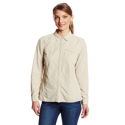 ExOfficio BugsAway Breezr Long Sleeve Shirt - Womens-Bone-X-Small xof0072-Bone-X-Small