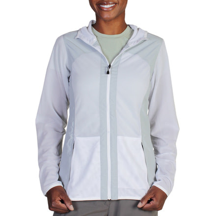 ExOfficio BugsAway Damselfly Jacket - Womens-White/Oyster-X-Small