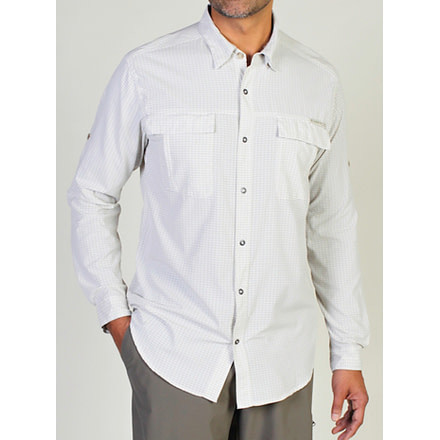 ExOfficio Bugsaway Halo Check Long Sleeve - Mens-Path-Small