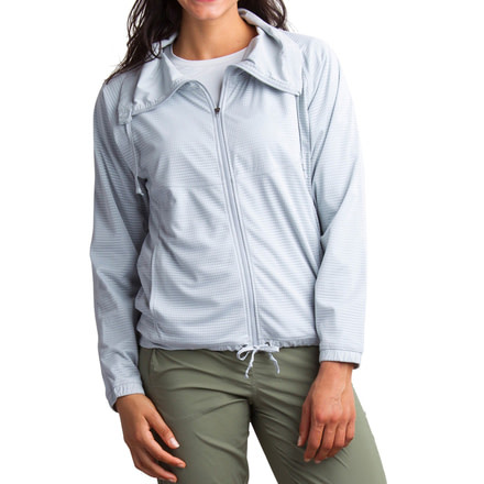ExOfficio Bugsaway Sol Cool Jacket - Women's-Oyster-Large