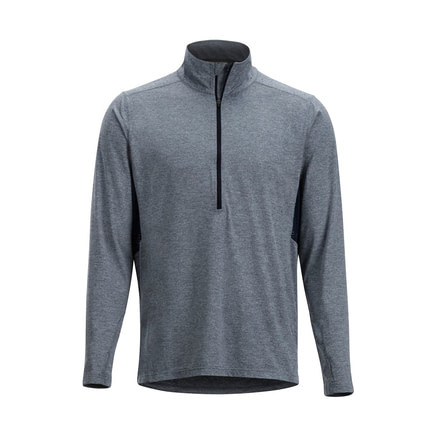 Demo, ExOfficio BugsAway Sol Cool Zip Neck Long Sleeve, Navy, M, 11113126-5600-M