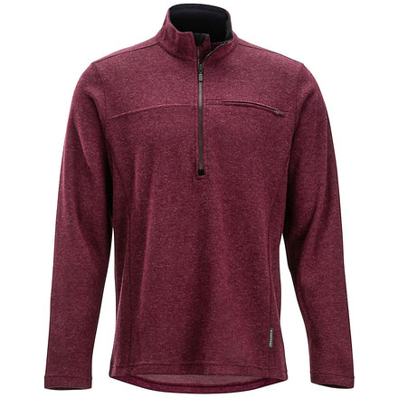 ExOfficio Caminetto 1/4 Zip Neck Long Sleeve - Mens, Baroque Heather, Medium, 1015-2952-Baroque Heather-M