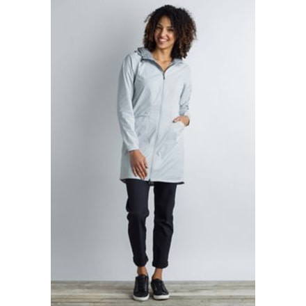 ExOfficio Caparra Trench Women's, Platinum, S 20713108-9111_S