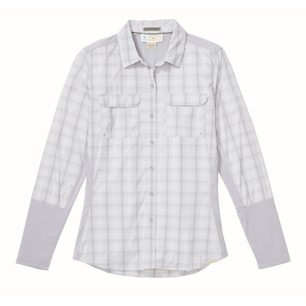 ExOfficio Demo, BA Mayfly Long Sleeve Shirt - Women's, Lilac Grey, Medium, 2101-3362-LILGR-M-DM