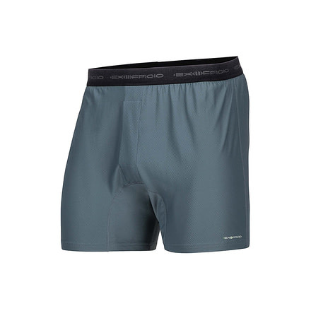 ExOfficio Give-N-Go Boxer 2-Pack Mens, Charcoal, L, 12412337-9600-L