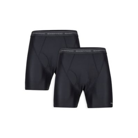 ExOfficio Give-N-Go Boxer Brief 2-Pack Mens, Black, S, 12412338-9999-S
