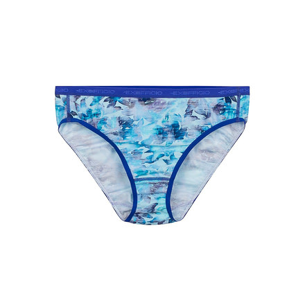 ExOfficio Give-N-Go Printed Bikini - Womens, Watercolor Floral, Medium, 22452347-7007-M