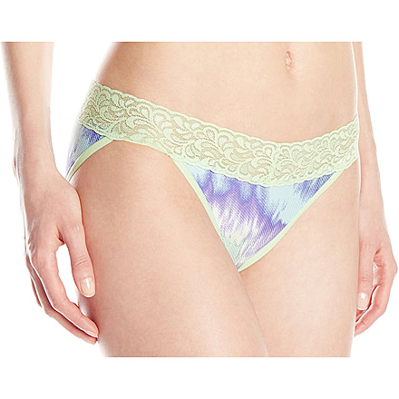 ExOfficio Give-N-Go Printed Lacy Low Rise Bikini - Women's-Tie/Spring-X-Large