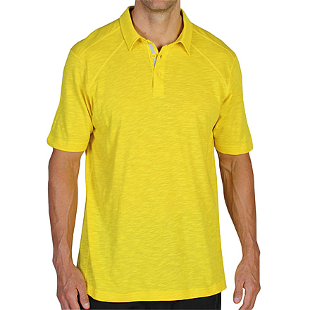 JavaTech Polo Short Sleeve Shirt - Mens -Zest-Small