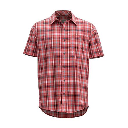 ExOfficio Keats Short Sleeve, Spiced Coral, XL, 10023264-3300-XL