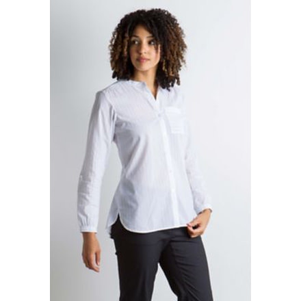 ExOfficio Lencia Long Sleeve Shirt Women's, White, XS 20013153-1000_XS