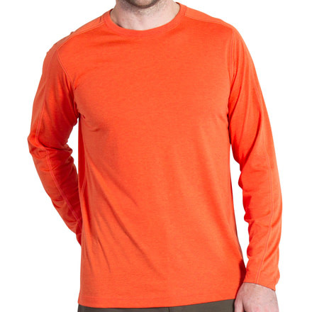 ExOfficio Nioclime Long Sleeve Shirt - Men's -Fire Opal-Small