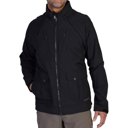 ExOfficio Round Trip Convertible Jacket - Mens-Black-XX-Large, 1071-2487-9999-2XL