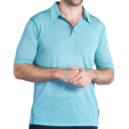 ExOfficio Sol Cool Jacquard Polo - Men's -Algiers-Small