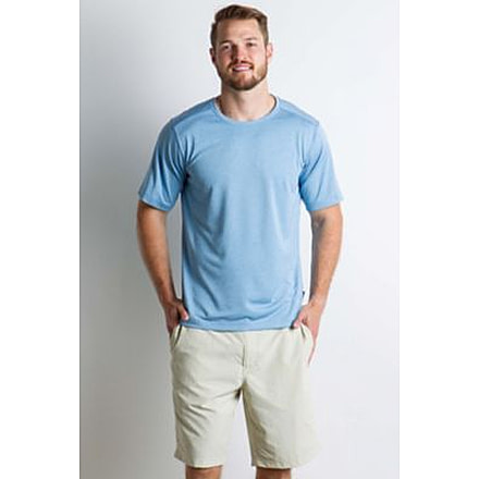 ExOfficio Sol Cool Signature Tee Men's, Silverlake, M 10122864-5280_M