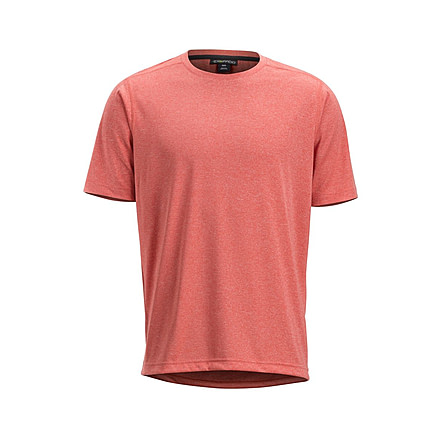 ExOfficio Sol Cool Signature Tee, Spiced Coral, S, 10122864-3300-S