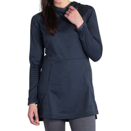 ExOfficio Tatra Hooded Dress - Women's-Carbon-Small