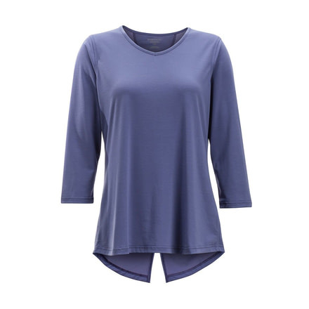 ExOfficio Wanderlux 3/4 Sleeve - Women's, Blue Heron, S, 20113084-5016-S