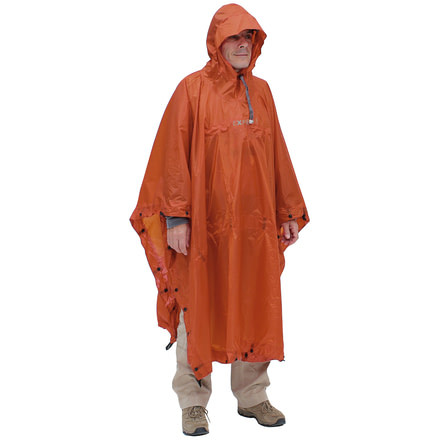 Exped Bivy-Poncho-Terra Cotta